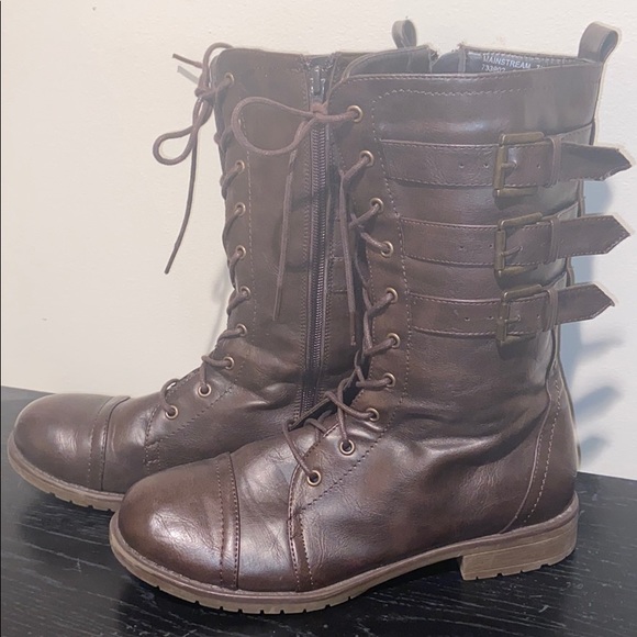 Women’s Combat Boots - Picture 1 of 3
